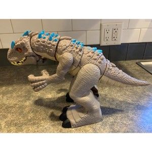 Imaginext Jurassic World Thrashing Indominus Rex Dinosaur In Mint Condition Park